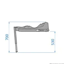 Maxi-Cosi Cabriofix i-Size base- Baser Til Autostole