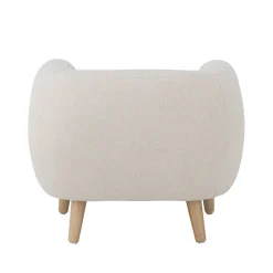 Bloomingvillemini Cade Loungestol, Hvid, Polyester-Børn Børneborde & Stole