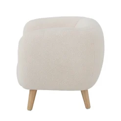 Bloomingvillemini Cade Loungestol, Hvid, Polyester-Børn Børneborde & Stole