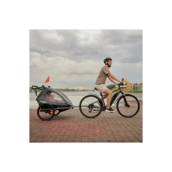 Lionelo Cama multivogn - grey graphite- Cykelvogne