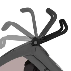 Lionelo Cama multivogn - grey graphite- Cykelvogne