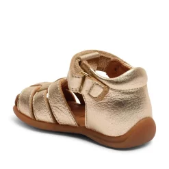 Bisgaard Carly - Platin- Sandaler Med Lukket Tå|Begyndersandaler