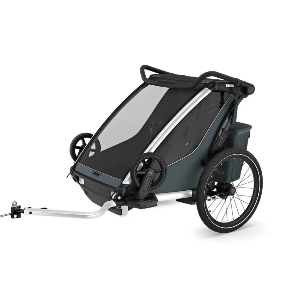 Thule Chariot Cross 2 double - Dark Slate- Cykelvogne