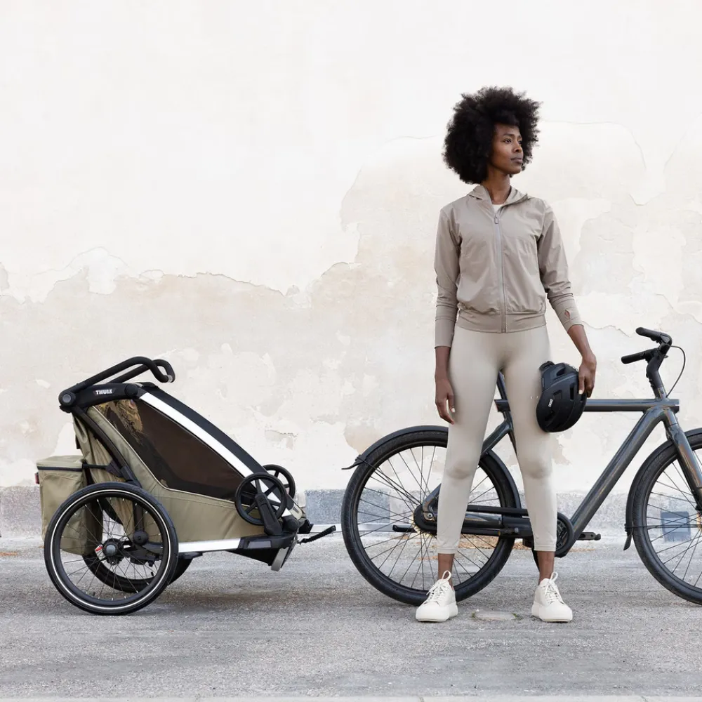 Thule Chariot Cross 2 double - Dark Slate- Cykelvogne