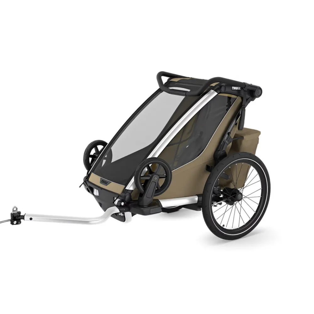 Thule Chariot Cross 2 single - Faded Khaki- Cykelvogne