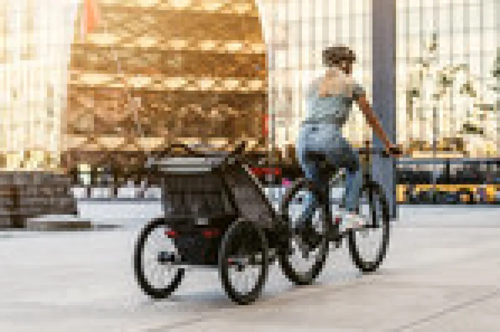 Thule Chariot Lite 2 - Agave- Søskende/Tvillingevogne|Cykelvogne