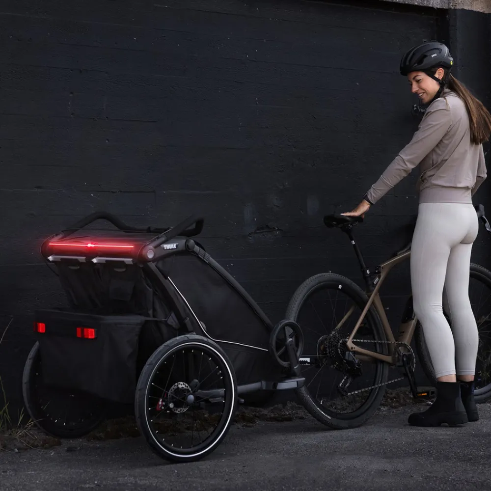 Thule Chariot Sport 2 double - Black- Cykelvogne