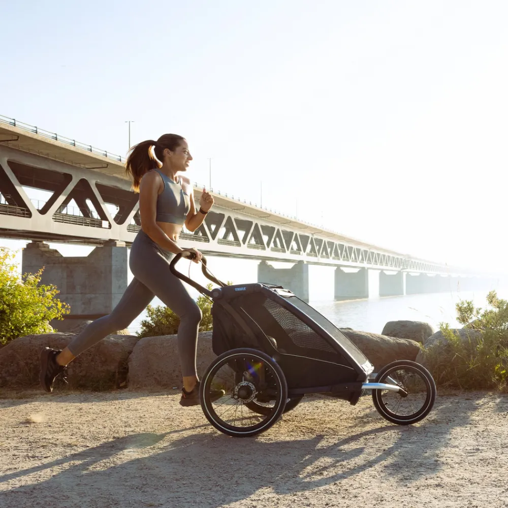 Thule Chariot Sport 2 double - Natural Gold- Cykelvogne