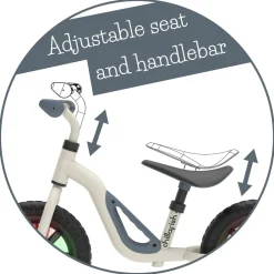 Chillafish Charlie Glow balancecykel - Beige- Løbecykler & Cykler