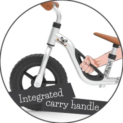 Chillafish Charlie letvægts-balancecykel silver- Løbecykler & Cykler