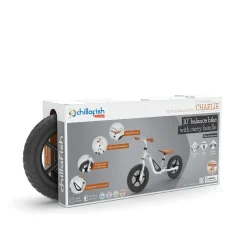 Chillafish Charlie letvægts-balancecykel silver- Løbecykler & Cykler