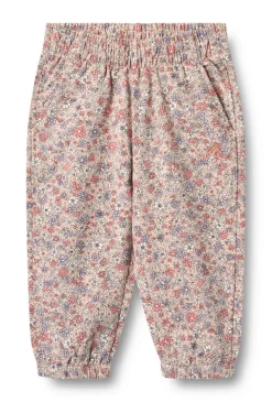 Wheat Chevy Sweatbukser - Rose dust flowers- Bukser