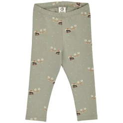 Müsli Christmas Leggings - Shadow/Deep green/Balsam cream- Juletøj|Leggings