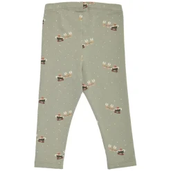 Müsli Christmas Leggings - Shadow/Deep green/Balsam cream- Juletøj|Leggings