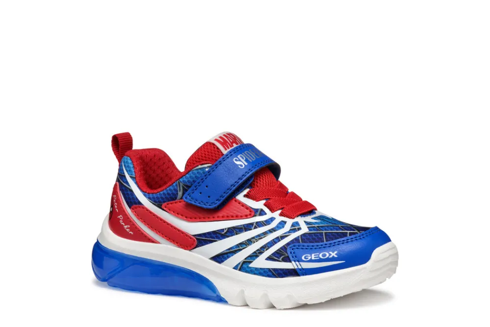 Geox CIBERDRON - C0833- Sneakers Med Blink|Sneakers Med Lys