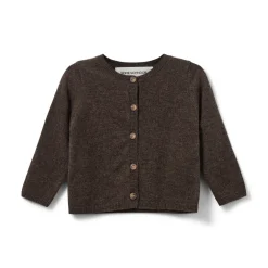Sofie Schnoor Kids Cisse Cardigan - Brown fudge- Cardigans, Veste & Trøjer