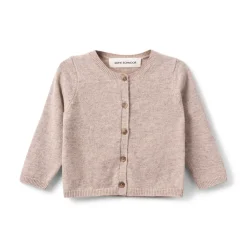 Sofie Schnoor Kids Cisse Cardigan - Brown melange- Cardigans, Veste & Trøjer