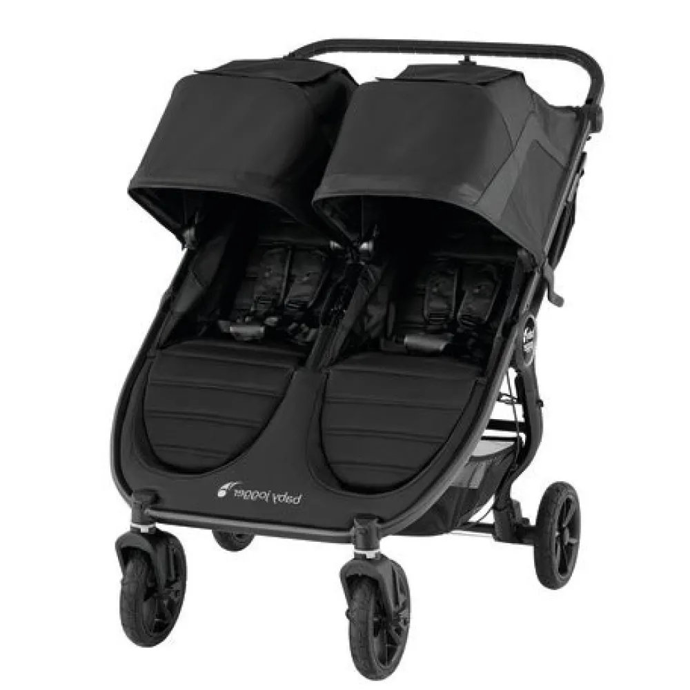 Baby Jogger City Mini GT 2 Double - jet- Søskende/Tvillingevogne