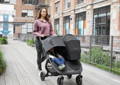 Baby Jogger City Mini GT 2 Double - jet- Søskende/Tvillingevogne