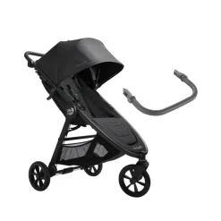 Baby Jogger City Mini GT2.1 inkl. frontbøjle - opulent black- Klapvogne Med Flade Sæder