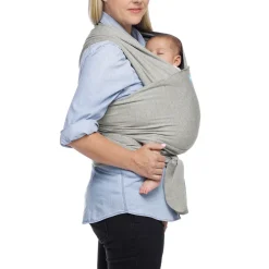 Moby Classic strækvikle - grey- Bæreseler & Vikler