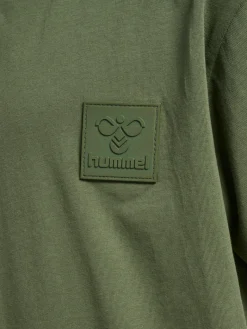 hummel Clean t-shirt kortærmet - OLIVINE- T-Shirts & Toppe