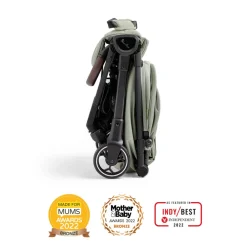 Silver Cross Clic klapvogn - Sage- Klapvogne Med Flade Sæder