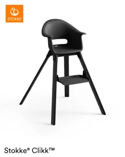 Stokke® Clikk højstol - midnight black-Børn Højstole Med Tilbehør