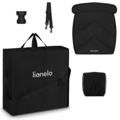 Lionelo Cloe klapvogn - black onyx- Klapvogne Med Flade Sæder|Rejseklapvogne