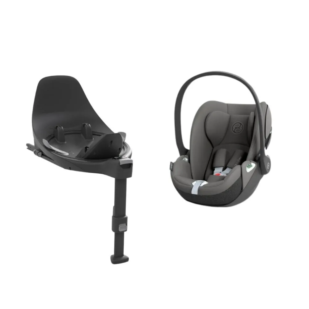 Cybex Cloud T i-Size inkl. base - mirage grey- Autostole 40-87 Cm (0-15 Mdr.)
