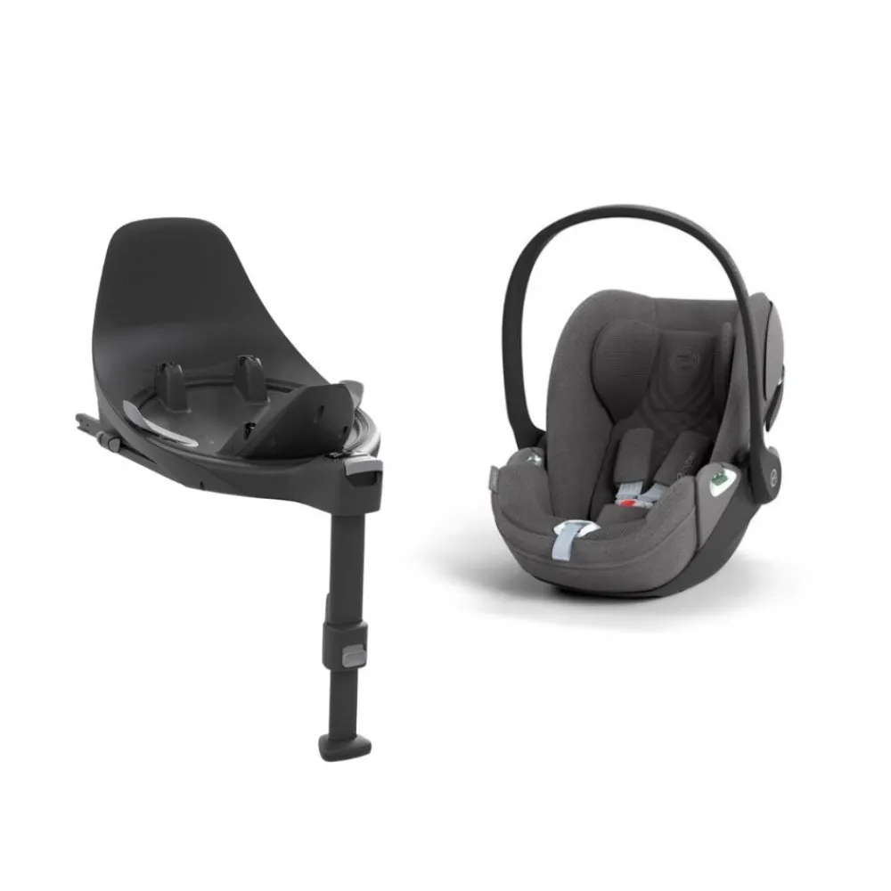 Cybex Cloud T i-Size PLUS inkl. base - mirage grey- Autostole 40-87 Cm (0-15 Mdr.)