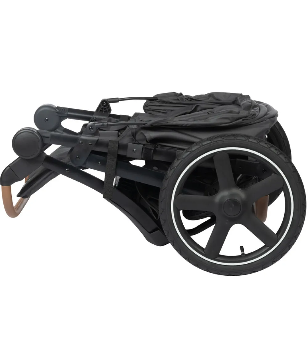 Bebeconfort Cloudy mineral graphite- Klapvogne Med Flade Sæder