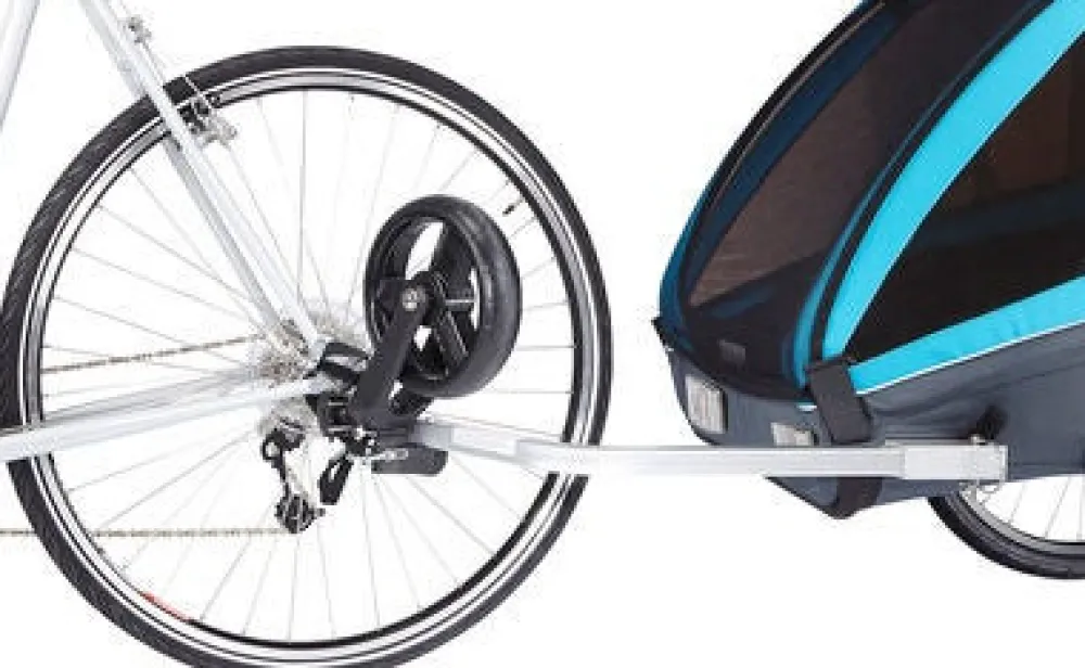 Thule Coaster XT - blue- Søskende/Tvillingevogne|Cykelvogne
