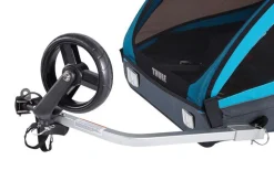 Thule Coaster XT - blue- Søskende/Tvillingevogne|Cykelvogne
