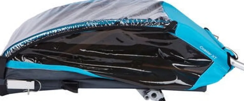 Thule Coaster XT - blue- Søskende/Tvillingevogne|Cykelvogne