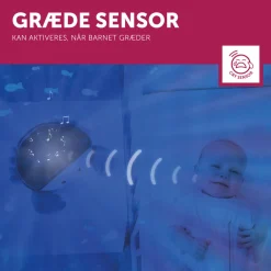 ZAZU CODY Projector Ocean, krabbe-Børn White Noise Og Højtalere|Lamper