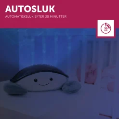 ZAZU CODY Projector Ocean, krabbe-Børn White Noise Og Højtalere|Lamper