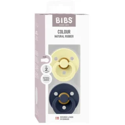 BIBS Colour 2 Pk Latex Str 2 Luna/Deep space- Sutter