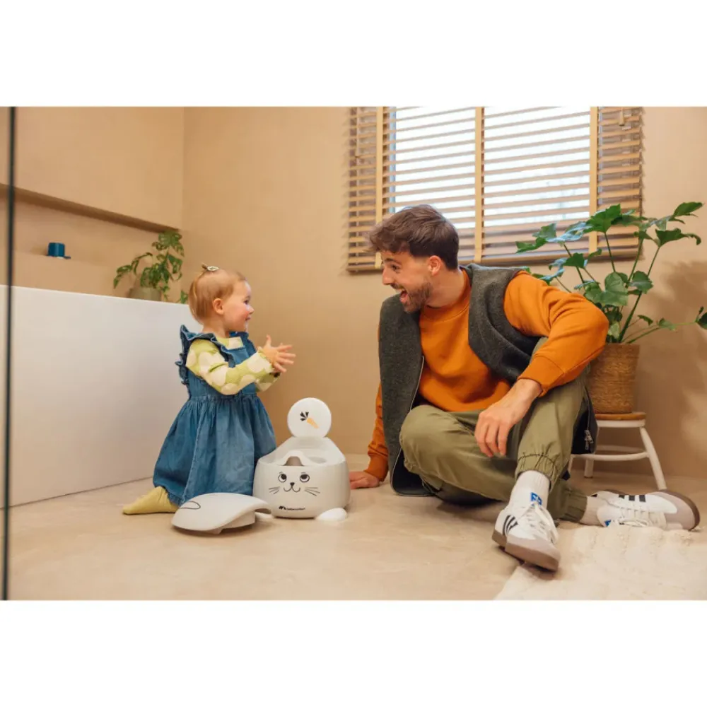 Bebeconfort Comfort potte rabbit grey- Potter, Toiletsæder & Skamler