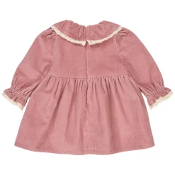 Müsli Corduroy Fløjl Kjole - Nostalgia Rose- Kjoler