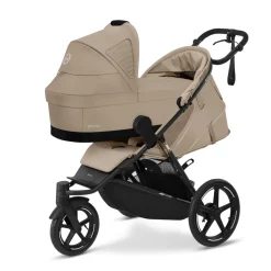 Cybex Cot S Avi Spin - Almond Beige- Liggedele Til Kombivogne