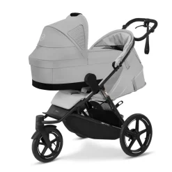 Cybex Cot S Avi Spin - Fog Grey- Liggedele Til Kombivogne