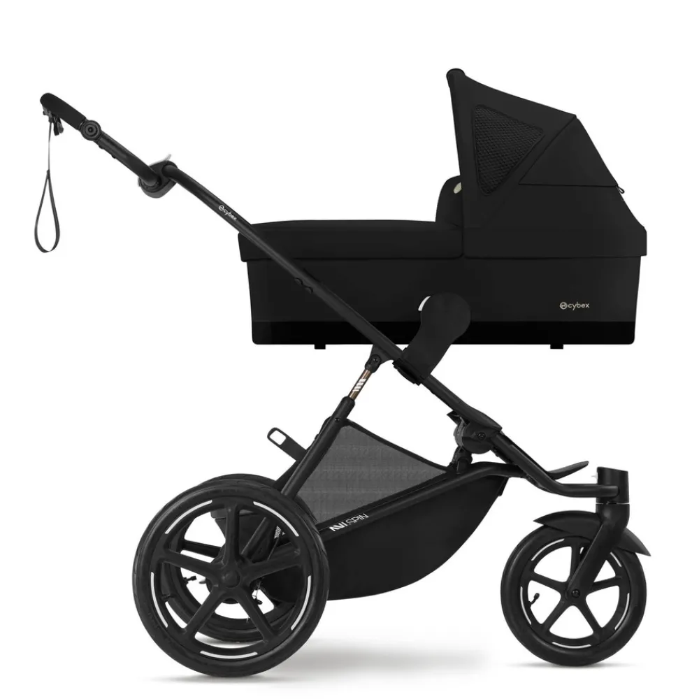 Cybex Cot S Avi Spin - Moon Black- Liggedele Til Kombivogne