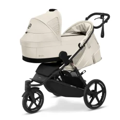 Cybex Cot S Avi Spin - Seashell Beige- Liggedele Til Kombivogne