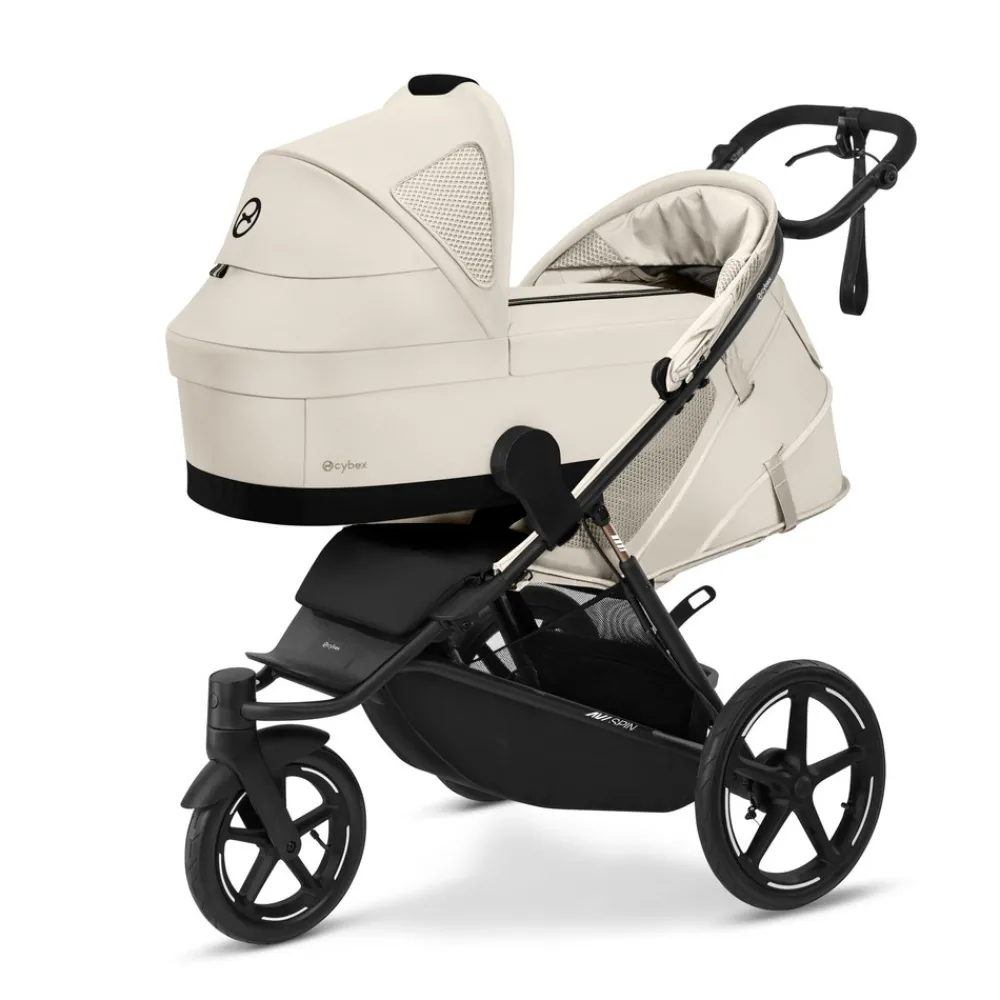 Cybex Cot S Avi Spin - Seashell Beige- Liggedele Til Kombivogne