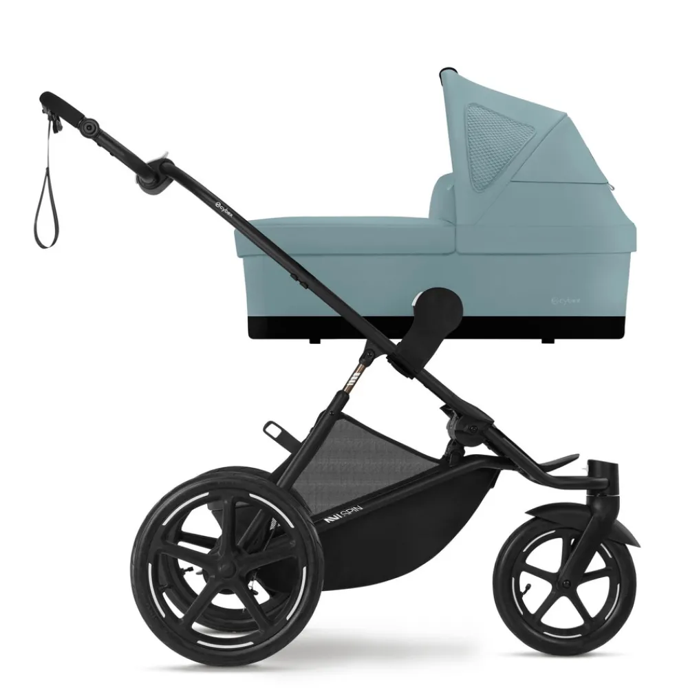 Cybex Cot S Avi Spin - Stormy Blue- Liggedele Til Kombivogne