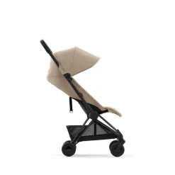 Cybex COYA - Matt Black Cozy Beige- Rejseklapvogne