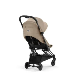 Cybex COYA - Matt Black Cozy Beige- Rejseklapvogne