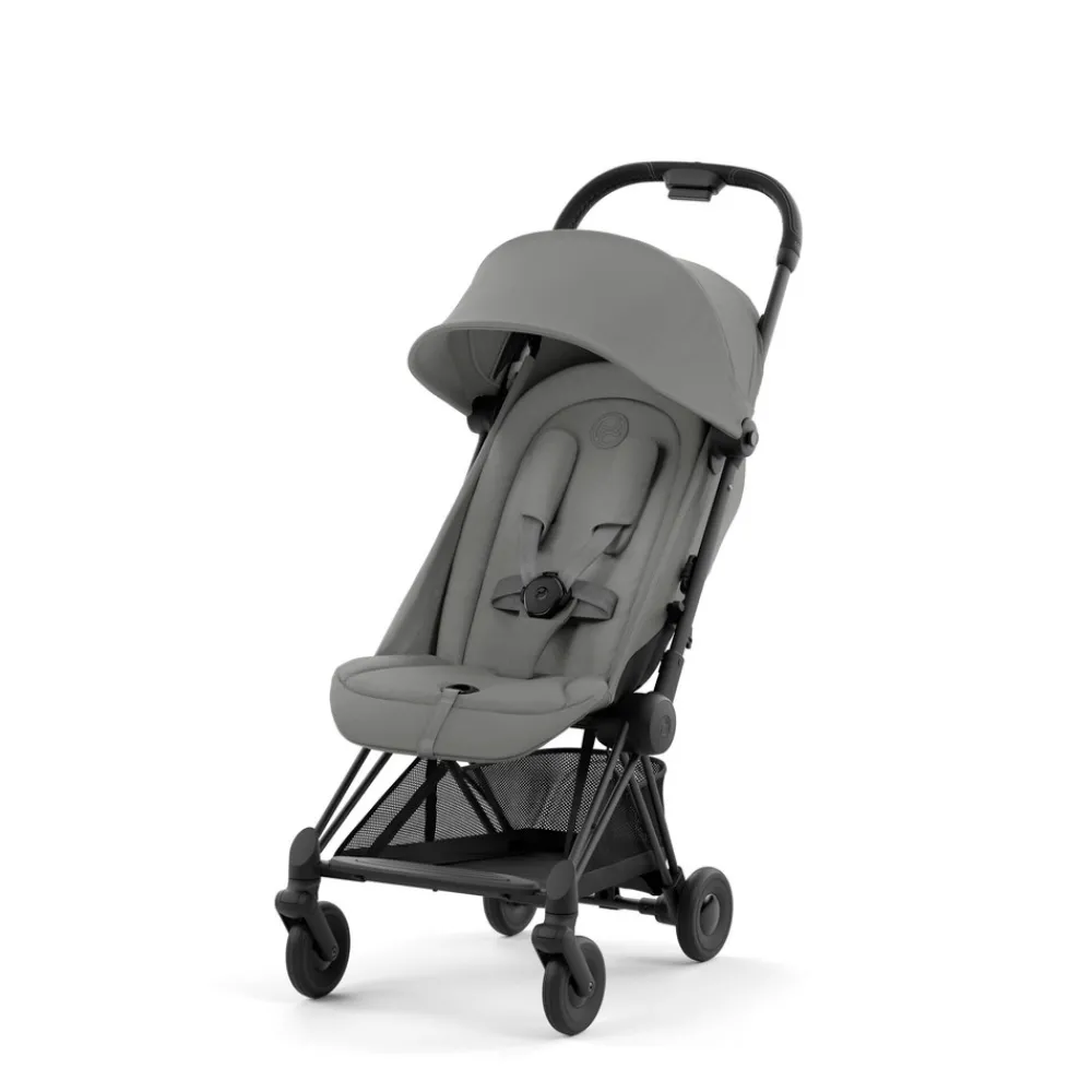 Cybex Coya - Matt Black Mirage Grey- Rejseklapvogne