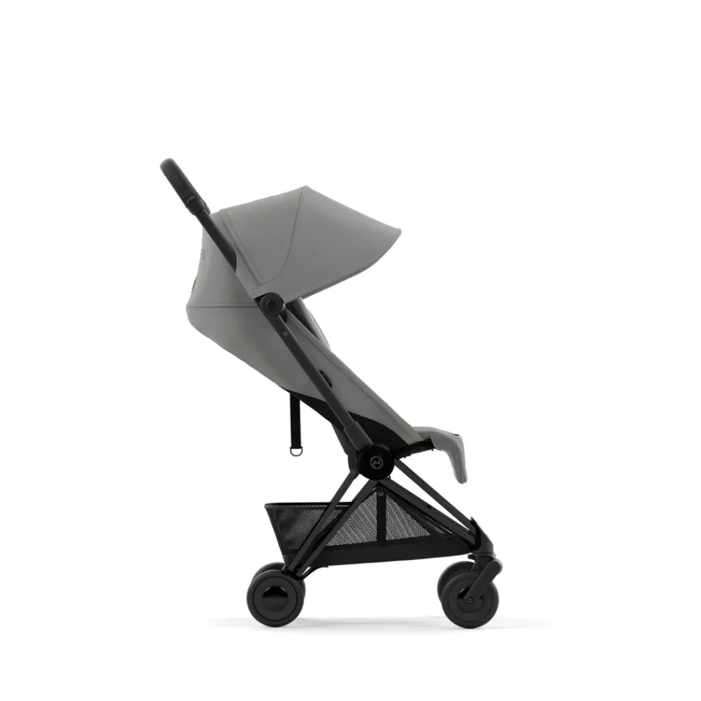 Cybex Coya - Matt Black Mirage Grey- Rejseklapvogne